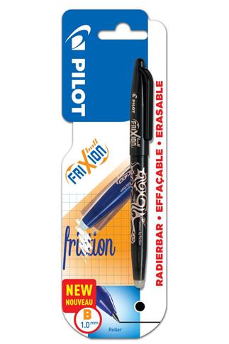 Pilot Pióro kulkowe Frixion czarne 1.00 MM