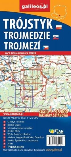 TRÓJSTYK. MAPA TURYSTYCZNA 1:25 000