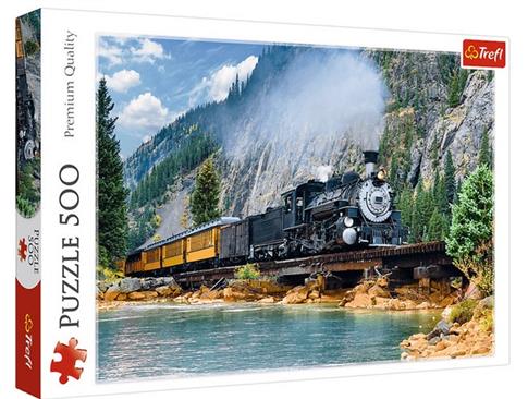 Puzzle Trefl Pociąg 500 elementów