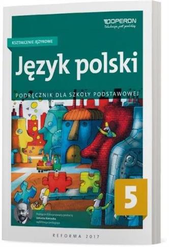 Język polski 5. Kształcenie językowe. Podręcznik