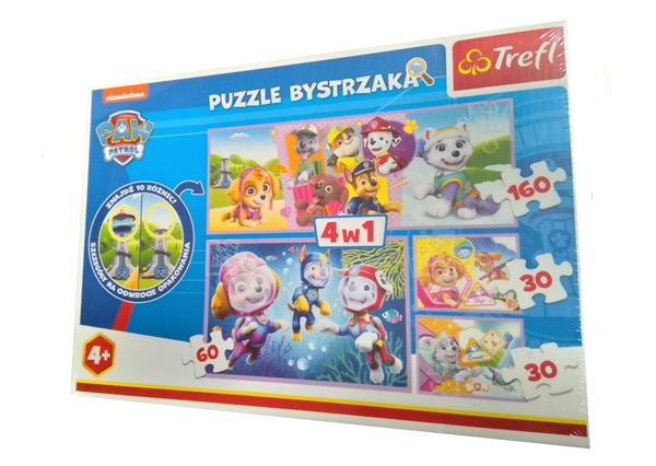 TREFL PUZZLE BYSTRZAKA 4W1 PSI PATROL WIEK 4+