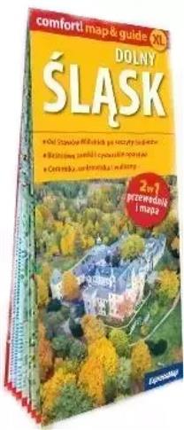 DOLNY ŚLĄSK; LAMINOWANY MAP&GUIDE XL