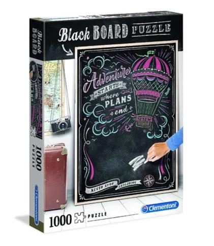 CLEMENTONI, PUZZLE, TRAVEL, 1000 EL.