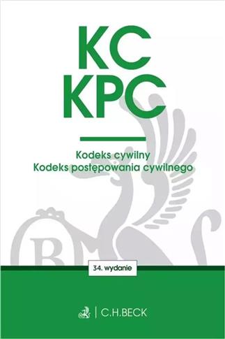 KC. KPC. Kodeks cywilny. Kodeks postępowania