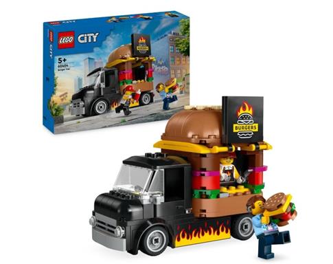 LEGO City, klocki, Ciężarówka z burgerami, 60404