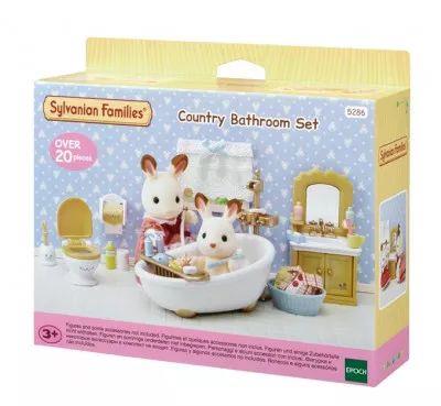 Sylvanian Families. Zestaw do łazienki w stylu