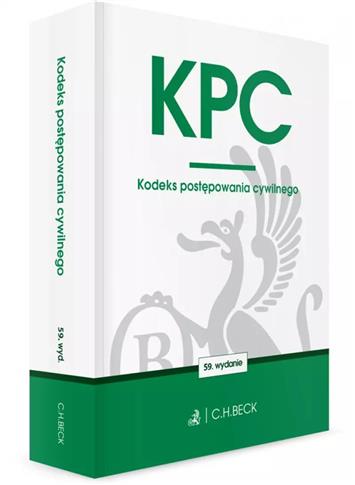 KPC. Kodeks postępowania cywilnego, wydanie 59