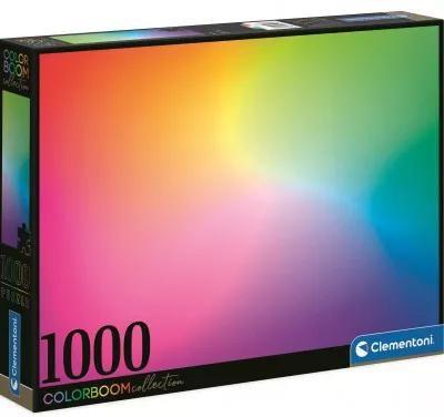 Puzzle 1000 el. Color boom. Czysty Clementoni