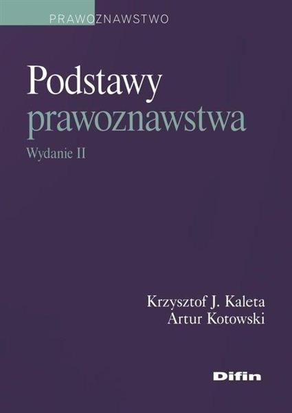 PODSTAWY PRAWOZNAWSTWA. WYDANIE II