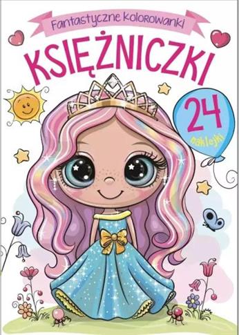FANTASTYCZNE KOLOROWANKI. KSIĘŻNICZKI