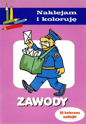 ZAWODY. NAKLEJAM I KOLORUJĘ