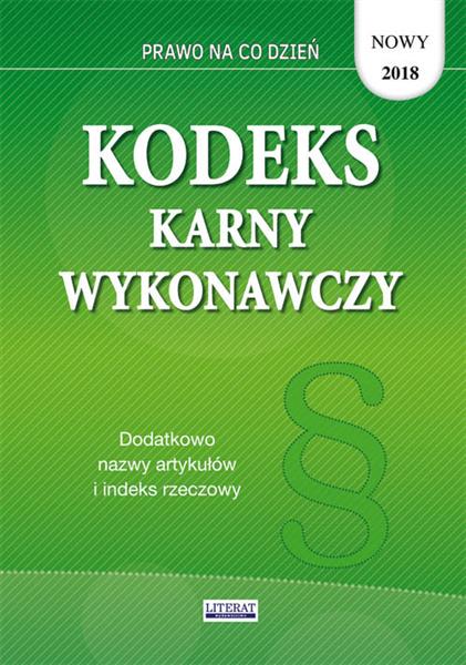 KODEKS KARNY WYKONAWCZY