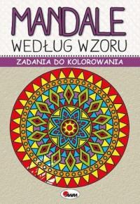 Mandale według wzoru. Zadania do kolorowania