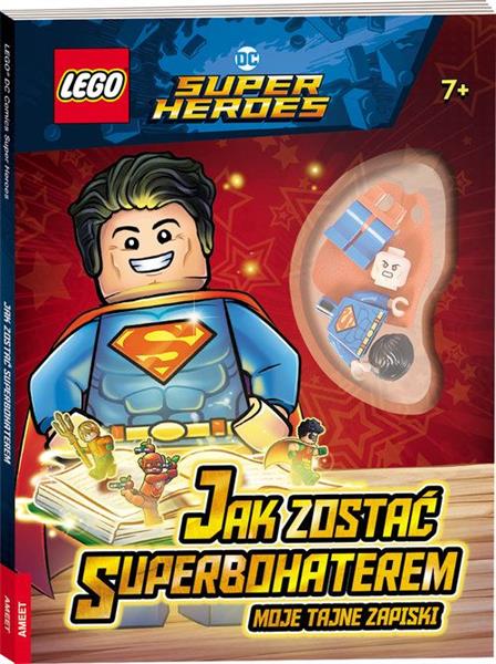 LEGO DC SUPER HEROES SUPERMAN KSIĘGA + FIGURKA