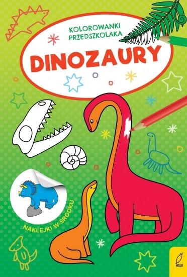 KOLOROWANKI PRZEDSZKOLAKA. DINOZAURY