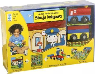 ZESTAW AKTYWIZUJĄCY. STACJA KOLEJOWA. CZYTAJ, BAW