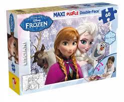 PUZZLE DWUSTRONNE MAXI 60EL FROZEN 46881 LISCIANI