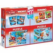 PUZZLE CLEMENTONI SUPER KIT SAMOLOTY 08204