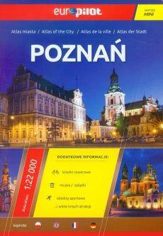 POZNAŃ MINI ATLAS MIASTA EUROPILOT 1:22 000