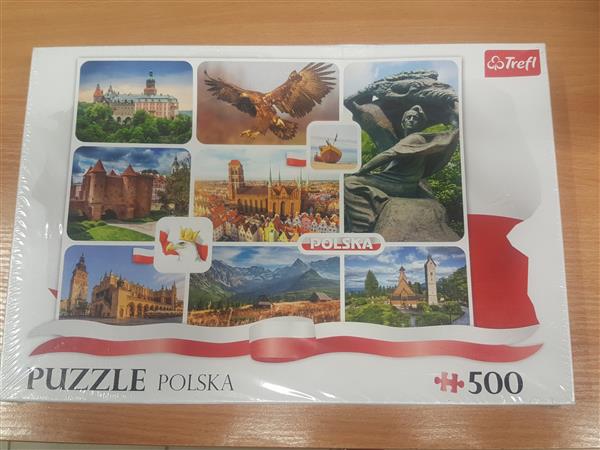 PUZZLE POLSKA  TREFL