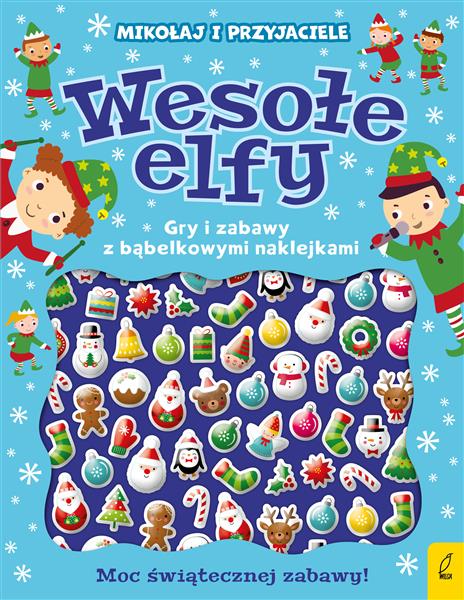 WYPUKŁE NAKLEJKI. WESOŁE ELFY