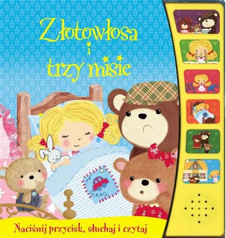 Naciśnij przycisk, słuchaj i czytaj. Złotowłosa i