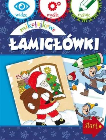 WIDZĘ, MYŚLĘ, RYSUJĘ. MIKOŁAJKOWE ŁAMIGŁÓWKI