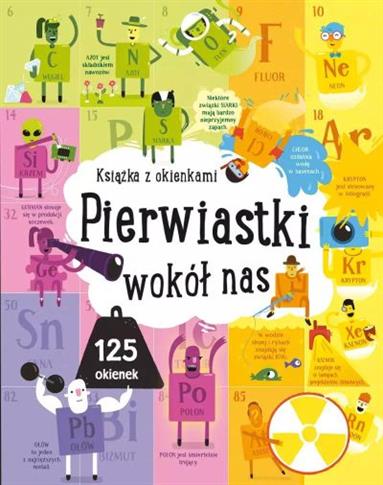 PIERWIASTKI WOKÓŁ NAS. KSIĄŻKA Z OKIENKAMI