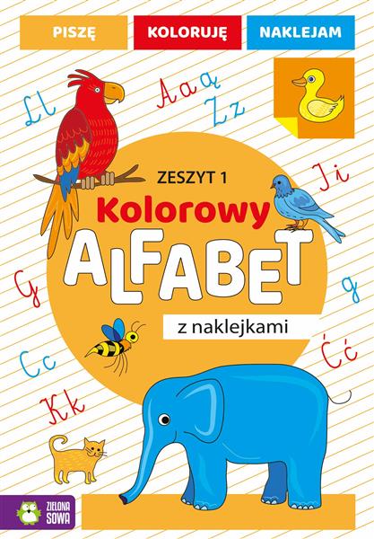 ZESZYT 1 KOLOROWY ALFABET