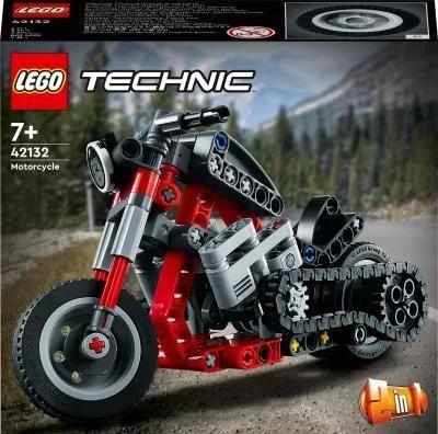 LEGO TECHNIC, KLOCKI, MOTOCYKL, 42132