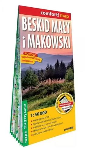 Mapa tur. Beskid Mały i Makowski 1:50 000