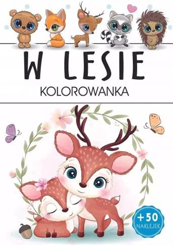 W LESIE. KOLOROWANKA