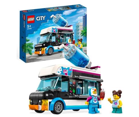 LEGO City, klocki, Pingwinia furgonetka ze slushem