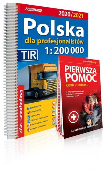 POLSKA DLA PROFESJONALISTÓW 1:200 000 ATLAS SAMOCH