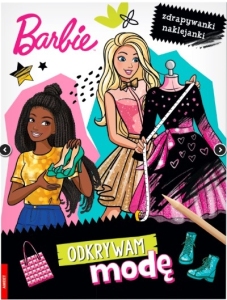 BARBIE. ODKRYWAM MODĘ. ZDRAPYWANKI NAKLEJANKI