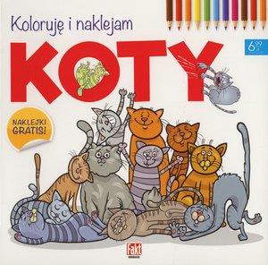 KOTY. KOLORUJĘ I NAKLEJAM. FAKT EDUKACJA 4/2017