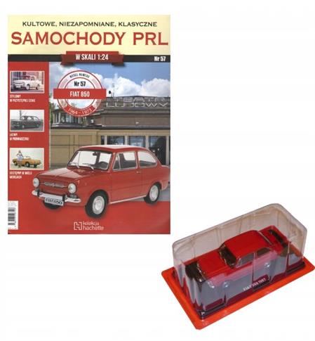 Kultowe samochody z epoki PRL nr 57 FIAT 850