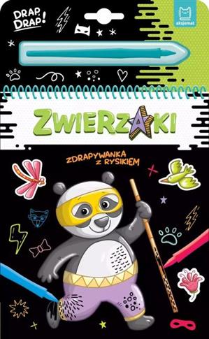 ZWIERZAKI. ZDRAPYWANKA Z RYSIKIEM