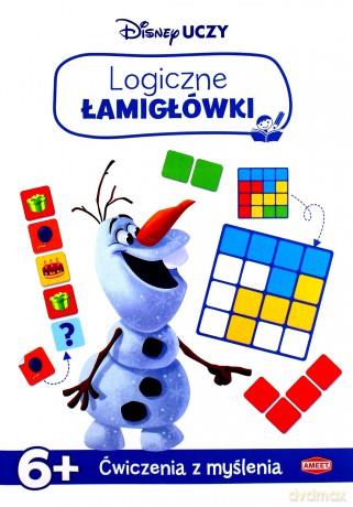 DISNEY UCZY. KRAINA LODU. LOGICZNE ŁAMIGŁÓWKI