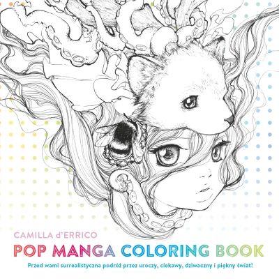 POP MANGA COLORING BOOK