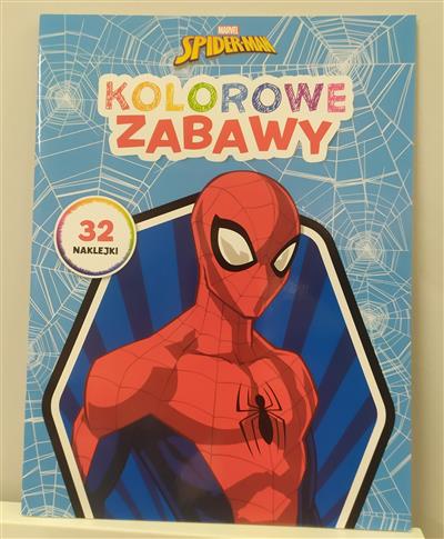 MARVEL SPIDERMAN KOLOROWE ZABAWY