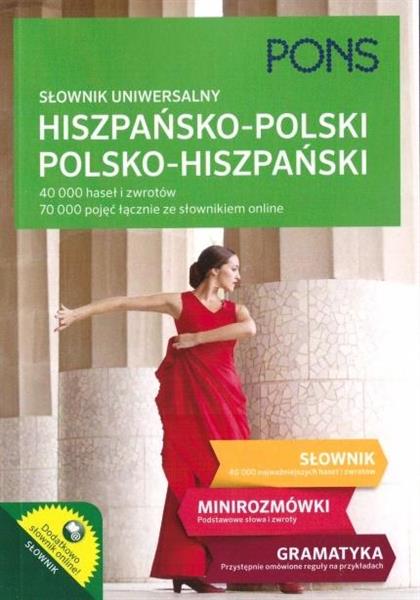 SŁOWNI UNIWERSALNY HISZP-POL-HISZP PONS