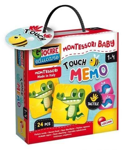 Lisciani, Montessori Baby Touch - Gra pamięciowa
