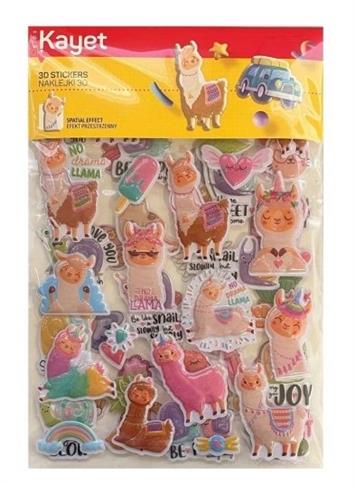 NAKLEJKI WYPUKŁE 3D KAYET