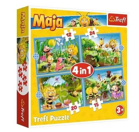 TREFL, PUZZLE, PRZYGODY PSZCZÓŁKI MAI