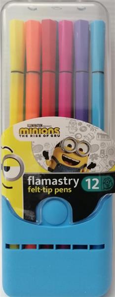 FLAMASTRY ST. MAJEWSKI MINIONKI 12 KOLORÓW