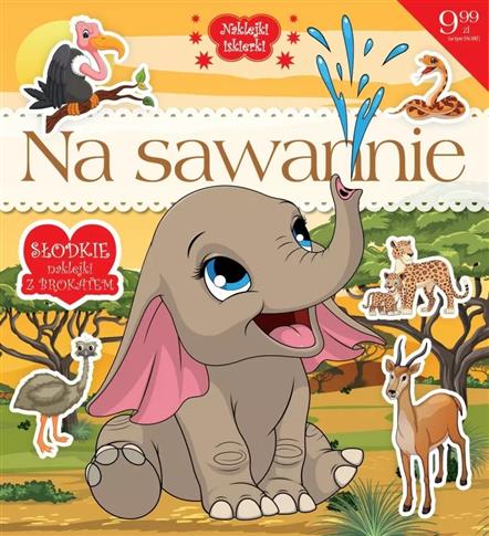 Naklejki Iskierki. Na sawannie