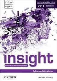 INSIGHT ADVANCED. WORKBOOK WITH ONLINE PRACTICE