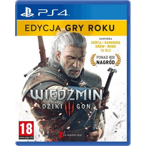 WIEDŹMIN 3: DZIKI GON - EDYCJA GRY ROKU PS4