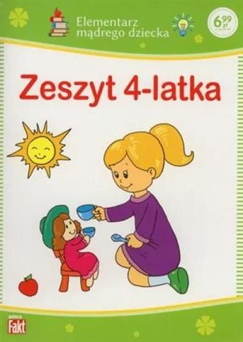 Zeszyt 4-latka. Elementarz mądrego dziecka